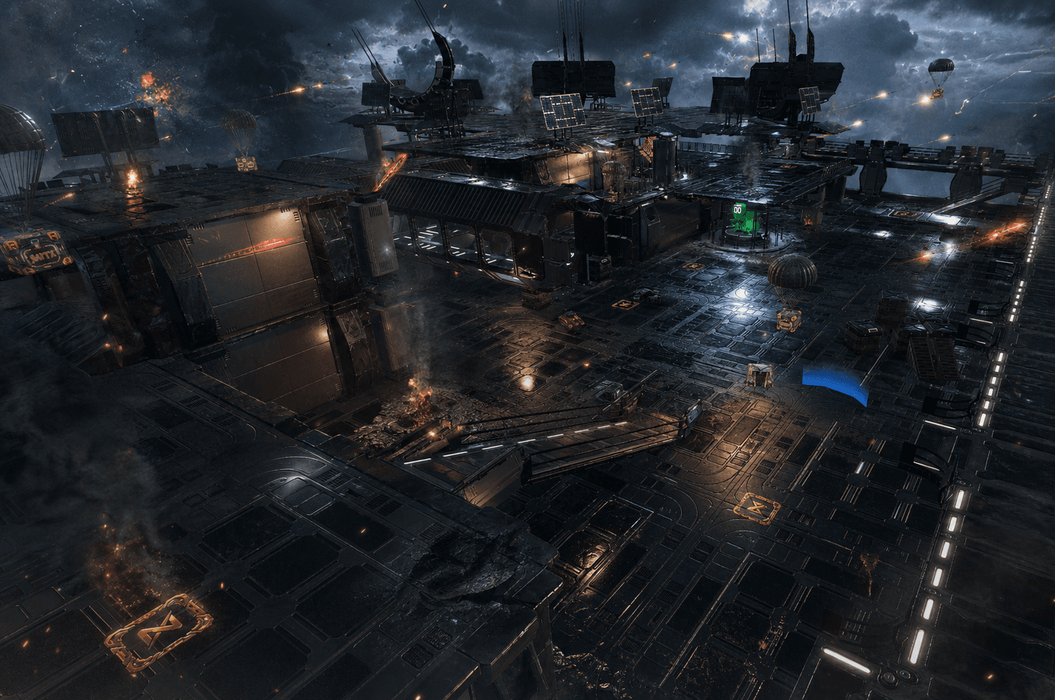 Netron Tanks battle featuring the Genesis precision turret