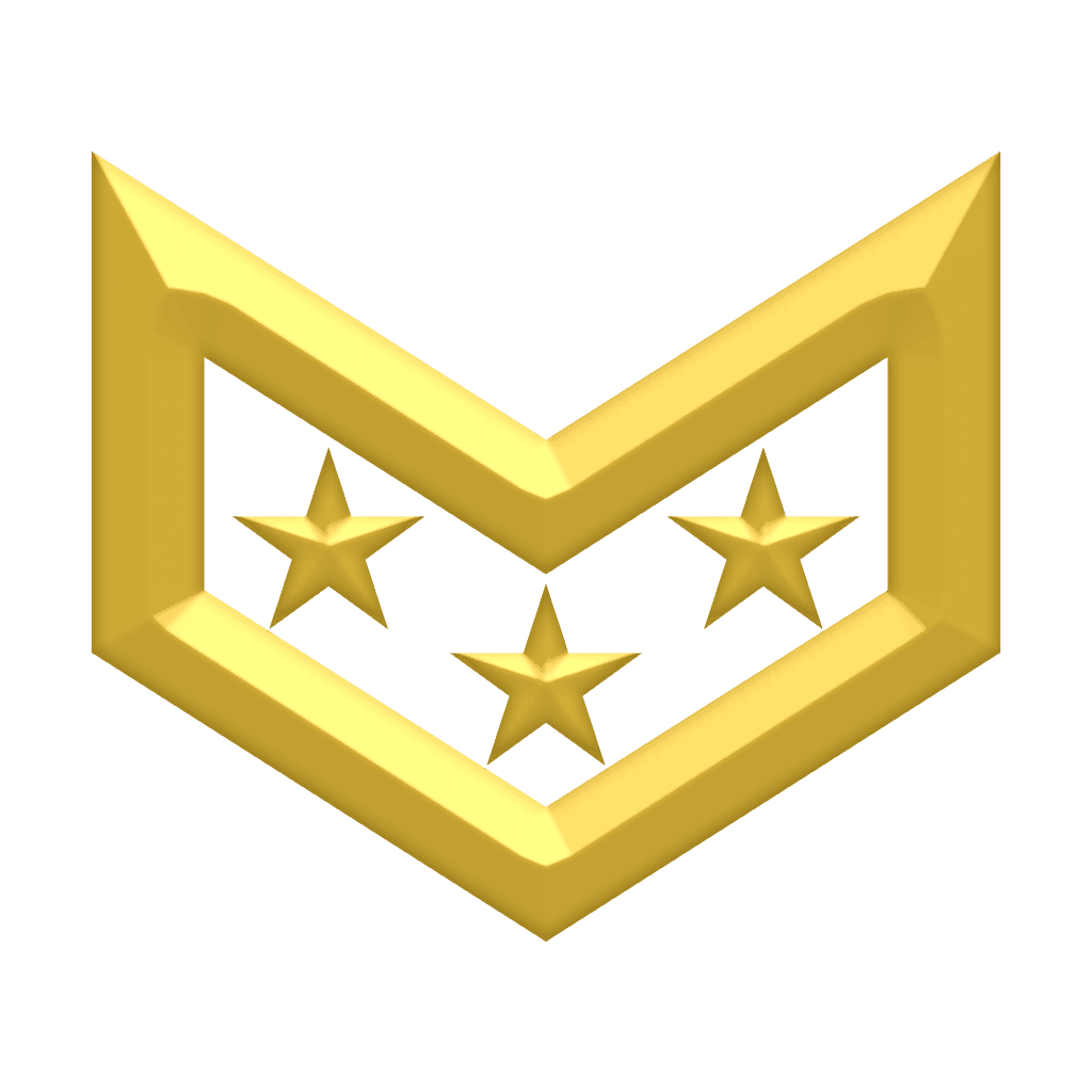 Dominator III rank insignia